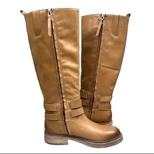 Sam Edelman Freda Leather Riding Boots Size 6